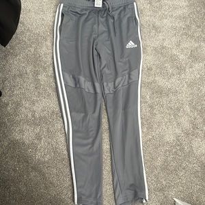 Grey Adidas joggers